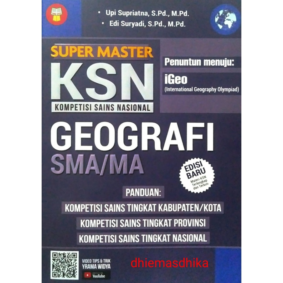 Super Master KSN Kompetisi Sains Nasional Geografi SMA